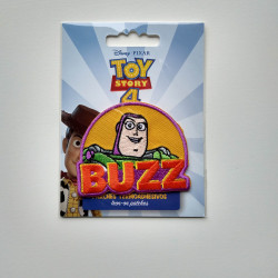 Toy Story Buzz broderet strygemærke 6,5x5,5 cm