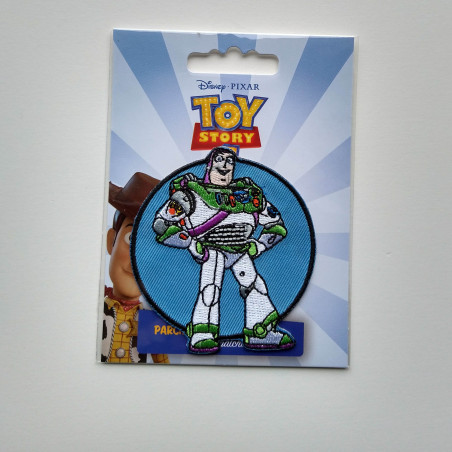 Toy Story BuZZ  broderet strygemærke Ø 7 cm