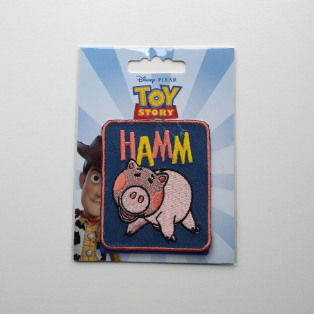 Toy Story Pig  broderet strygemærke 6x7 cm