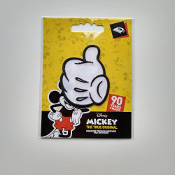 Mickey Mouse broderet strygemærke 5x6 cm