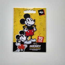 Mickey Mouse broderet strygemærke 8x4 cm