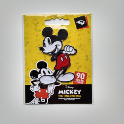 Mickey Mouse broderet strygemærke 7x5 cm