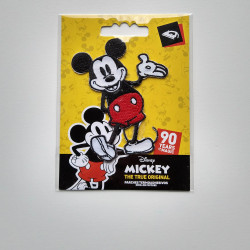 Mickey Mouse broderet strygemærke 8x6,5 cm