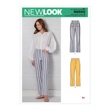 Lange bukser New look snitmønster