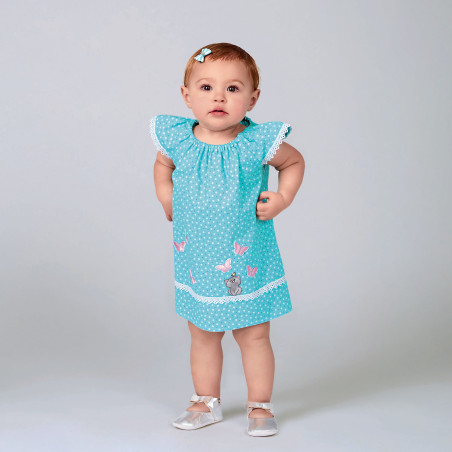 Babykjole og shorts   New look snitmønster