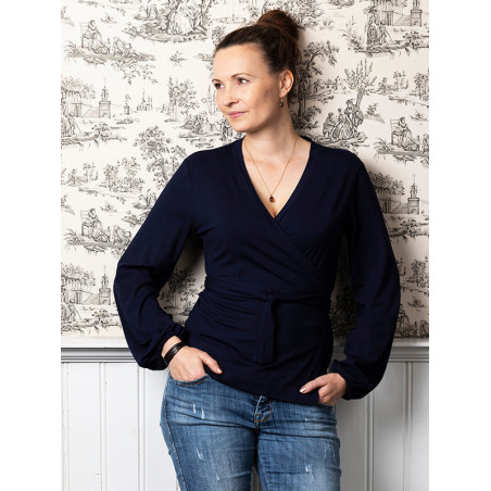 Slå om - toppe i strik Onion snitmønster