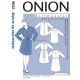 Skjorte og skjortekjole Onion snitmønster plusmode 9025
