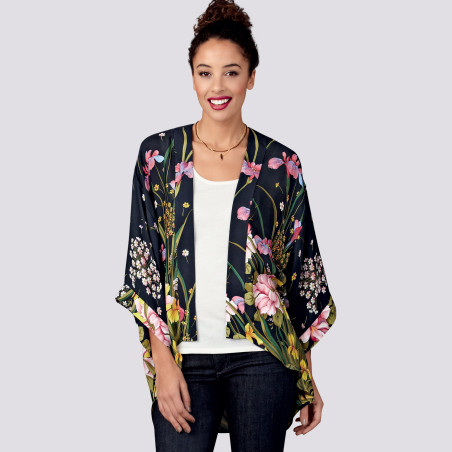 Kimono Jakke 4 varianter snitmønster 9124 Simplicity  easy