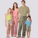 Pyjamasbukser voksen / barn snitmønstre