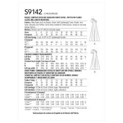 Jumpsuit m/en skulder snitmønster 9142 Simplicity også plusmode