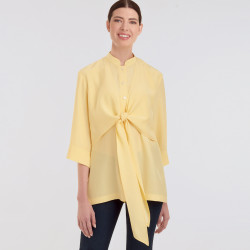 Bluse m/kinakrave snitmønster 9143 Simplicity