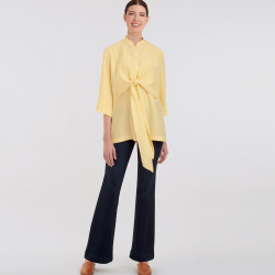 Bluse m/kinakrave snitmønster 9143 Simplicity