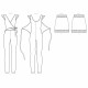 Jumpsuit og nederdel også plusmode snitmønster 9150 Simplicity