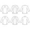 Herre T-shirt snitmønster 9158 Simplicity