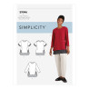Lag-på-lag Tunika snitmønster 9046 Simplicity