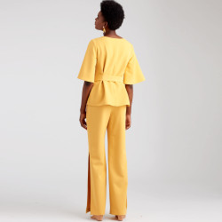 Bluse og bukser m/slids snitmønster easy 9051 Simplicity
