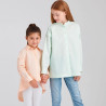 Pigetøj Storskjorte og leggings snitmønster 9054 Simplicity