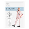 Pigetøj Jakke og bukser snitmønster 9055 Simplicity