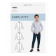 Drengetøj Skjorte snitmønster 9056 Simplicity
