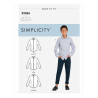Drengetøj Skjorte  snitmønster 9056 Simplicity