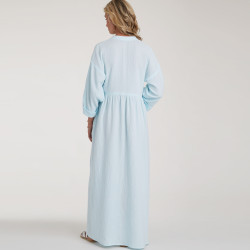 Kaftan m/knapper også plusmode  snitmønster 9102 Simplicity