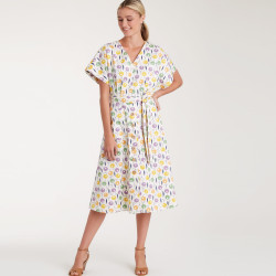 Kjole med lommer snitmønster 9103 Simplicity