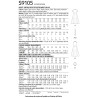 Vintage 1950´Kjole  også plusmode snitmønster 9105 Simplicity