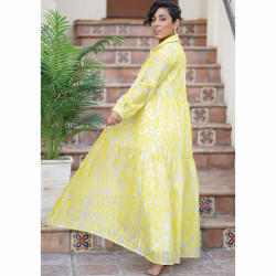 Flæsekjole og bukser også plusmode snitmønster 9114 Simplicity