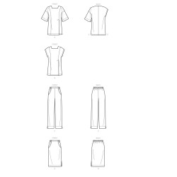 Sommer sæt også plusmode  snitmønster 9115 Simplicity