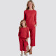 Bukser og bluse til mor og barn snitmønster 9121 Simplicity