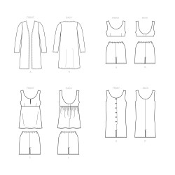 Fantasi kostume  voksen  snitmønster 9085 Simplicity