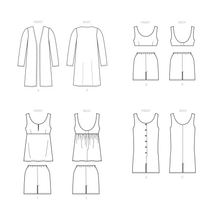 Fantasi kostume  voksen  snitmønster 9085 Simplicity