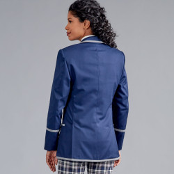 Engelsk skoleuniform kostume voksen snitmønster 9094 Simplicity