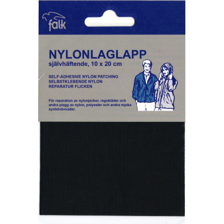 Selvklæbende Nylonlap 10x20 cm