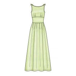 Kjole m/livstykke New look snitmønster 6665