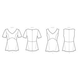 Tunika snitmønster New Look 6673