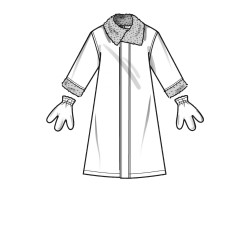 Unisex kostume snitmønster 9163