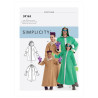 Unisex kostume snitmønster 9163