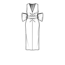 Voksen kostume Kjole Simplicity snitmønster 9167 