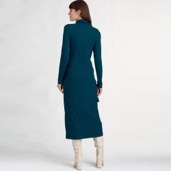 Kjole m/slå-om skørt Simplicity snitmønster 9175