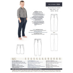 Pull up pants Minikrea snitmønster 33320