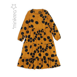 Kjole m/flæser Minikrea snitmønster 70055