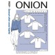 Sweat-shirt m/hætte Onion plusmode snitmønster 9029
