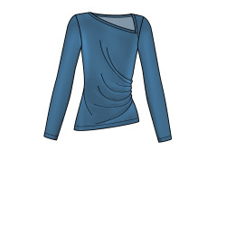 Blus og nederdel snitmønster NewLook 6687