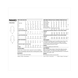 Kjole m/høj krave New look snitmønster 6683