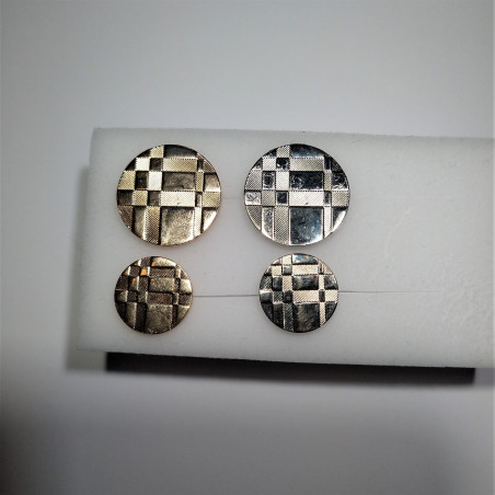 Knap m/øje Tern  metal knap