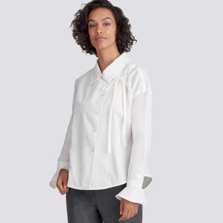 Skjorte  også plusmode simplicity snitmønster 9177