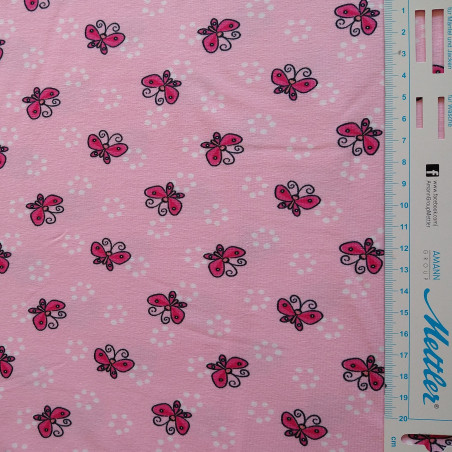 Sommerfugl digital print Jersey