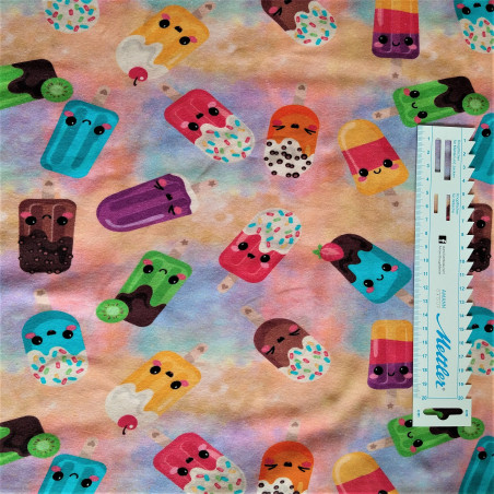Is i mange farver Jersey Digital Print