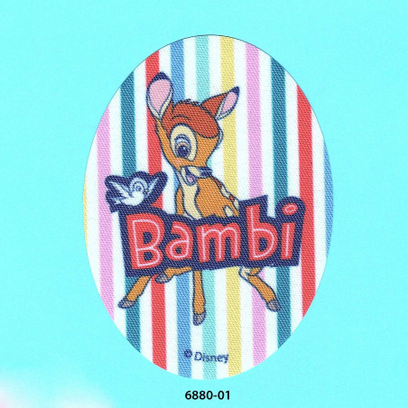 Bambi printet strygemærke  11x8 cm  6880-01